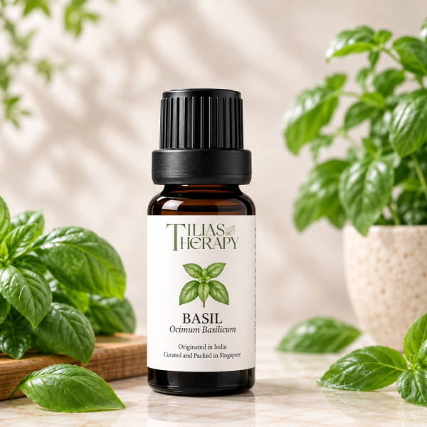 Organic Basil (Sweet) Essential Oil